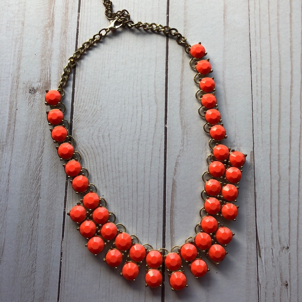 Bright Orange Necklace 🔥